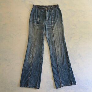 Stuffed 80's Vintage Retro Y2K Denim Flare Jeans